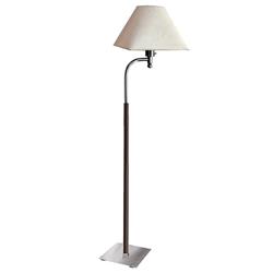 LAMPARA DE PIE GLORIA PLATIL CON PANTALLA 1 LUZ E27 