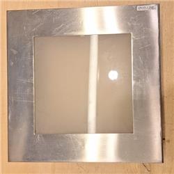 *PLAFON CONCOR ACERO 2LUCES E27