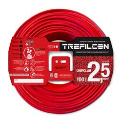 MTS.CABLE FLEXIBLE 2,5 MM ROJO