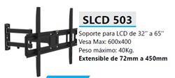SOPORTE LCD EXT.GIR.INCL.32-65* 