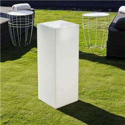 CUBIC VERTICAL 50X100 E27 BLANCO TRASLUCIDO