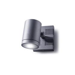 APLIQUE D-502 NEGRO CILINDRICO GU10 IP54