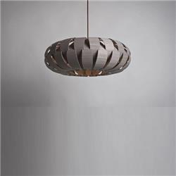 COLGANTE EMILIA 60CM DIAMETRO X 20CM ALTO E27 (WOODS)