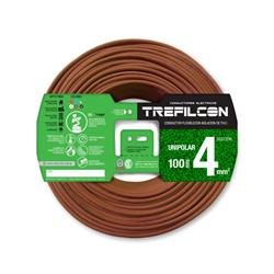 MTS.CABLE FLEXIBLE 4 MM MARRON