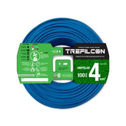 MTS.CABLE FLEXIBLE 4 MM CELESTE