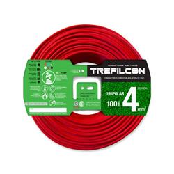 MTS.CABLE FLEXIBLE 4 MM ROJO