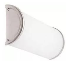 APLIQUE THESIS BLANCO VIDRIO OPAL 2 LUCES E27
