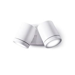 APLIQUE D-504/2 NEGRO CILINDRICO 2GU10 IP54