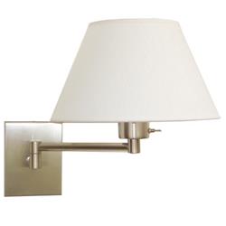 APLIQUE NEW YORK PLATIL CON PANTALLA CONICA 1 LUZ E27
