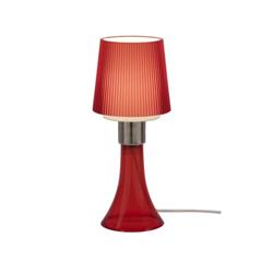 LAMPARA DE MESA LUMINA ROJO E27 