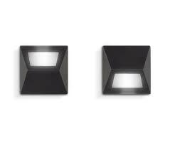 APLIQUE 1910 NEGRO CON PLAQUETA LED+DRIVER