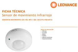 SENSOR INFRAROJO 360° APLIC.TECHO 200W LED 7015810