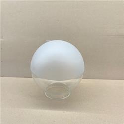 GLOBO 1 BOCA 10CM X 18CM  MITAD SATINADA