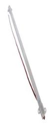 TORTUGA ELY-A ELIPTICA CON ARO BLANCO IP54 E27 