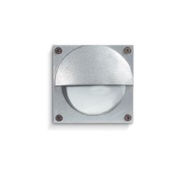 EMBUTIDO DE PARED 2800/A ALUMINIO NEGRO UNIDIECCIONAL G9 IP44