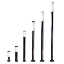 FAROLA 2500/1000 100CM HIERRO NEGRO E27