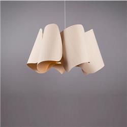 COLGANTE CAMILA BLANCO 67CM DIAMETRO X 38CM ALTO E27