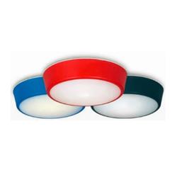 PLAFON REDONDO PVC NEGRO E27
