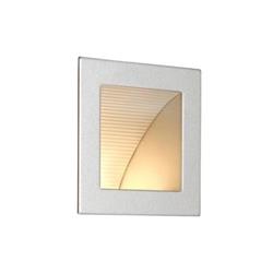 EMBUTIDO DE PARED KUBRIE ASIMETRICO G9 BLANCO