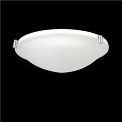 PLAFÓN ALFA 120 BLANCO 2 LUCES E27 20CM DIAMETRO