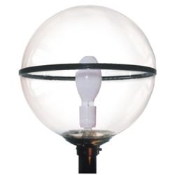 GLOBO SATURNO-350 EQ 35CM 8292 C/PORTAE CRISTAL