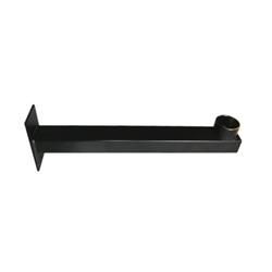 BRAZO RECTO PARA MURO 7238 NEGRO