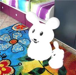 LAMPARA MAMA CONEJA E27 11W BLANCO