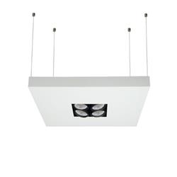 COLGANTE NICE BLANCO 4 LUCES AR111 DIRECTO-INDIRECTO