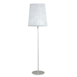 LAMPARA DE PIE LIV 7400-02 BLANCO P.LIENZO BLANCO E27