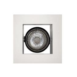 EMBUTIDO 100/1 MINI BLANCO 1 LUZ GU10 MAXIMO 50W