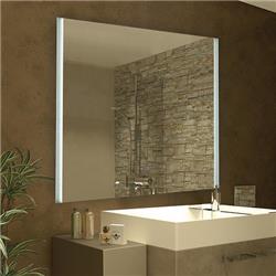 ESPEJO RECTANGULAR TOUCH LED 28W LINEAL EN SUS BORDES 80X60 CM