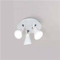 PLAFON GALIA BLANCO 3LUCES GU10