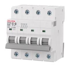 TERMOMAGNETICO 4X25A 4,5KA ZOLODA 837.404