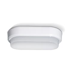 APLIQUE POLICARBONATO OVALADO BLANCO LED 12W 4000K IP54 