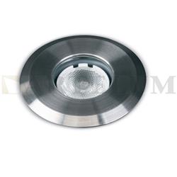 EMBUTIDO PISO PEKE 1W 3000K 50LM 120° IP67 Ø52MM