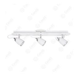 APLIQUE KONUS BLANCO 3 LUCES GU10 