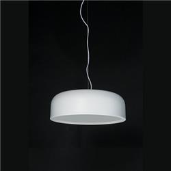 COLGANTE SCOTT ALUMINIO BLANCO CON TAPA OPALINA 3 LUCES E27