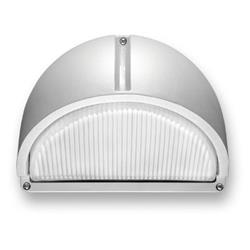 APLIQUE APOLO BLANCO POLIPROPILENO CON VIDRIO 1 LUZ E27