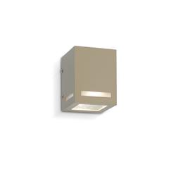 APLIQUE 1992 1 VIDRIO PLANO ALUMINIO BLANCO UNIDIR