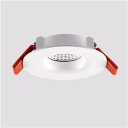 EMBUTIDO KELEV-R BLANCO GU10 90MM DIAMETRO x 25MM ALTO (PERFORACION 75MM)