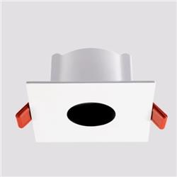 EMBUTIDO TAMUS-C BLANCO GU10 90MM X 90MM X 45MM (PERFORACION 75MM)