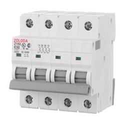 TERMOMAGNETICO 4X32A 4,5KA ZOLODA 837.405
