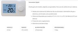 TERMOSTATO AMB.DIG.PROGRAMABLE 7 DIAS HT-02 ALRE