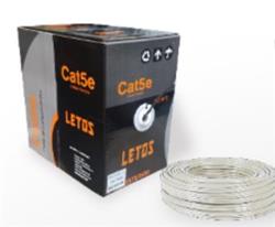 MTS.CABLE UTP CAT.5E ALUMINIO COBREADO LETOS EXTER.