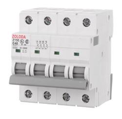 TERMOMAGNETICO 4X40A 4,5KA ZOLODA 837.406