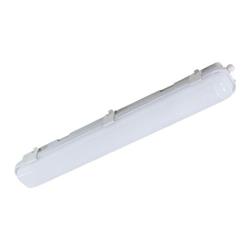 ARTEFACTO ESTANCO MAREA GRIS CON PLACA LED 18W 5000K 2200LM IP65 (95MM x 660MM x 94MM)