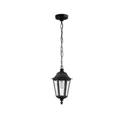 COLGANTE FAROL VENEZIA NEGRO 86CM ALTURA E27 IP20