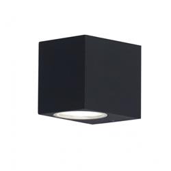 APLIQUE NICO UNIDIRECCIONAL NEGRO 1 LUZ GU10 IP44