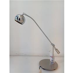 LAMPARA DE MESA LOLA NIQUEL 1 LUZ GU10