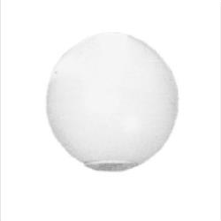 REPUESTO GLOBO AC45C POLIETILENO BLANCO 45CM CON CUELLO, 14.5CM DE BOCA